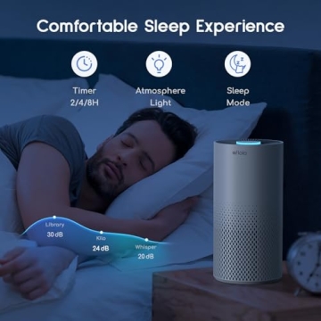 Afloia Kilo Air Purifier for Home Allergy Relief & Air Quality