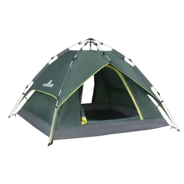 ASFANES 2 People Automatic Camping Tent, Instant Tent for Outdoor Camping, Ultralight Dome Tent 4 Se...