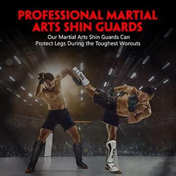 FIVING Martial Arts Shin Guards: Optimal Protection Gear