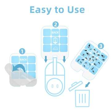 20 Pack Trap Refill Compatible with Saferr Home Fly Trap Refill,Applicable to SH502、SH503、23005-...