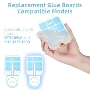 20 Pack Trap Refill Compatible with Saferr Home Fly Trap Refill,Applicable to SH502、SH503、23005-06 and DT3005W、DT3005W-DS3,Indoor Fly Trap Plug-in Insect Trap Replacement (20)