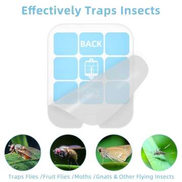 20 Pack Trap Refill Compatible with Saferr Home Fly Trap Refill,Applicable to SH502、SH503、23005-06 and DT3005W、DT3005W-DS3,Indoor Fly Trap Plug-in Insect Trap Replacement (20)