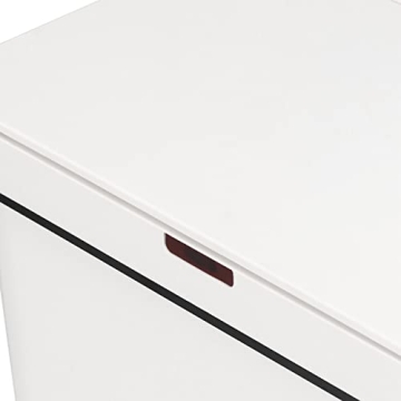 SIMPLI-MAGIC 13 Gallon Touchless Sensor Trash Can White