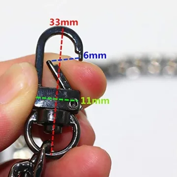 Model Worker 8" DIY Iron Flat Chain for Handbags