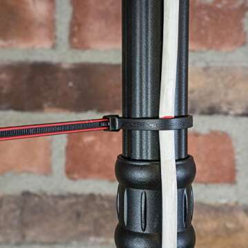 GripLockTies, Durable 12 Inch Reusable Zip Ties for Any Job