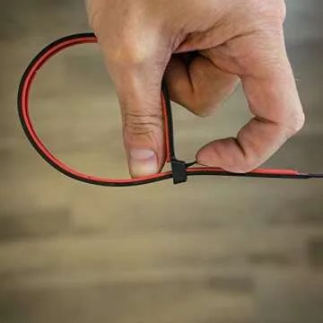 GripLockTies, Durable 12 Inch Reusable Zip Ties for Any Job