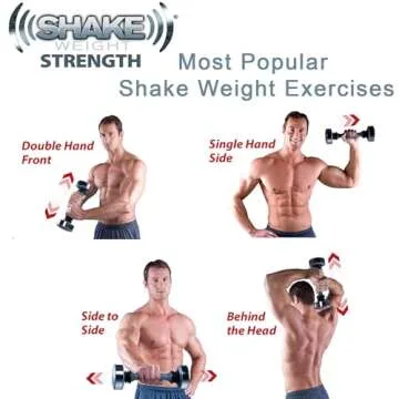 Shake Weight Strength - 5lb Dumbbell for Muscle Toning