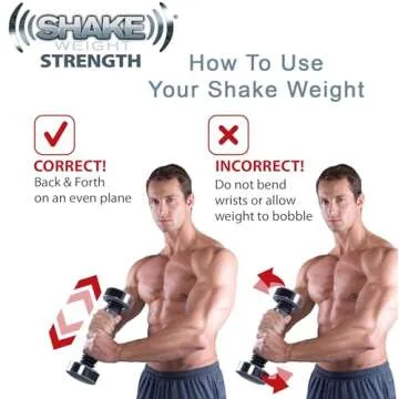 Shake Weight Strength - 5lb Dumbbell for Muscle Toning