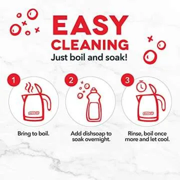 DASH Electric Kettle with Rapid Boil and Auto Shut Off