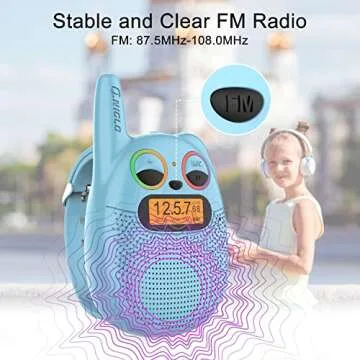 Qniglo Walkie Talkies for Kids - Fun & Safe Communication