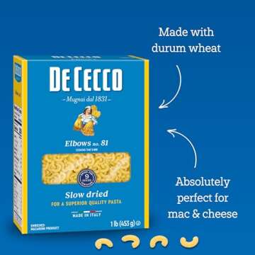 De Cecco Elbows Pasta - Authentic Italian Quality