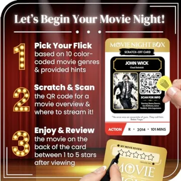 Top 100 Scratch-Off Movie Cards for Film Lovers