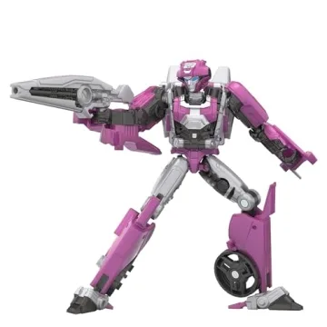 Transformers Toys Studio Series Deluxe Class One Elita-1, 4.5-inch Converting Action Figure, Robot T...