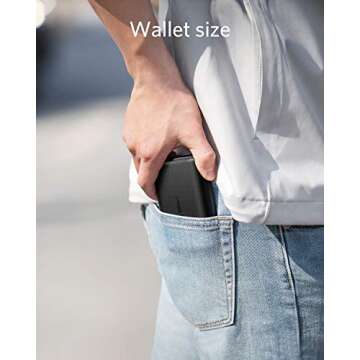 Anker PowerCore 15000 Redux, Compact 15000mAh 2-Port Ultra-Portable Phone Charger Power Bank with Poweriq and Voltageboost Technology for iPhone, Ipad, Samsung Galaxy, and More