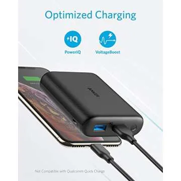 Anker PowerCore 15000 Redux, Compact 15000mAh 2-Port Ultra-Portable Phone Charger Power Bank with Poweriq and Voltageboost Technology for iPhone, Ipad, Samsung Galaxy, and More