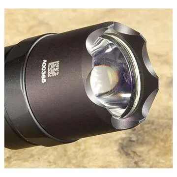 SureFire E2D Defender Ultra Dual-Output LED Flashlight, 5/500 Lumens, 6V, Click Switch, Anodized Aluminum Alloy Body