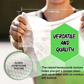 Klean Freak Body Wipes - Large, Eco-Friendly, Travel Ready