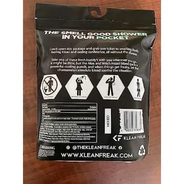 Klean Freak Body Wipes - Large, Eco-Friendly, Travel Ready