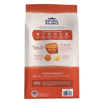 Natural Balance Salmon & Sweet Potato Dog Food 24 lb
