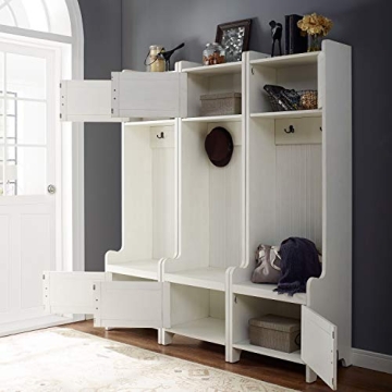 Crosley Fremont Hall Tree - Stylish Entryway Storage Solution