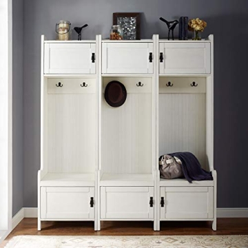 Crosley Fremont Hall Tree - Stylish Entryway Storage Solution