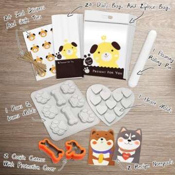 YIGWANG Dog Treat Maker Kit for Fun Baking Experience