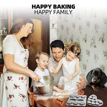 YIGWANG Dog Treat Maker Kit for Fun Baking Experience