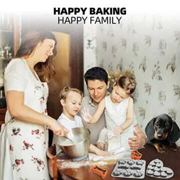 YIGWANG Dog Treat Maker Kit for Fun Baking Experience