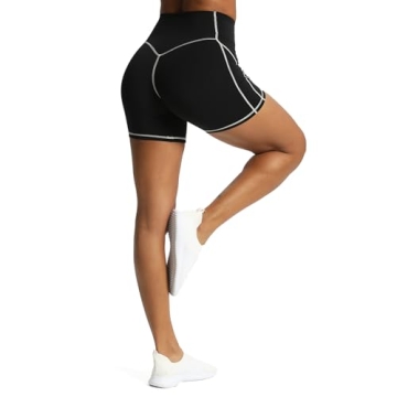 Aoxjox High Waisted Biker Shorts for Women