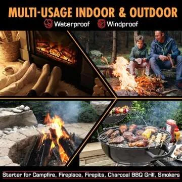 Fireflame Fire Starter Plugs Waterproof Fast Ignition