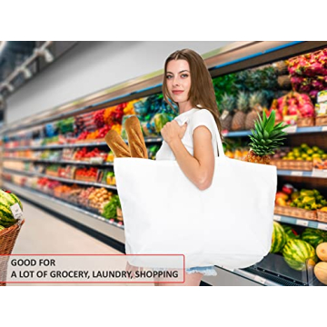 Extra Large Heavy Duty Canvas Tote Bag for All Use