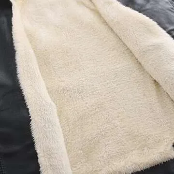 Stylish Boys Faux Leather Moto Jacket for Winter Wear