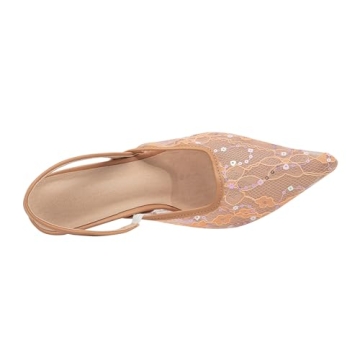 Elegant getmorebeauty Women's Kitten Heels for Weddings