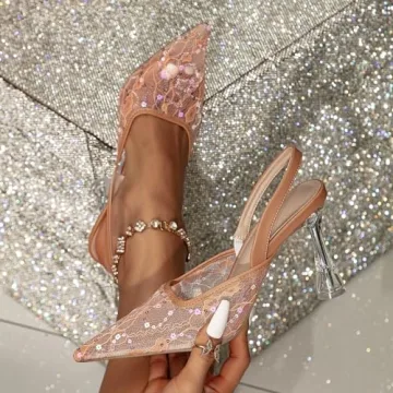 Elegant getmorebeauty Women's Kitten Heels for Weddings