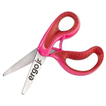 Westcott Ergo Jr. Pointed Scissors for Kids Ages 4-6