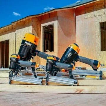 Freeman P4FRFNCB Pneumatic Nailer Stapler Kit Heavy Duty