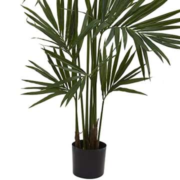 Nearly Natural 7ft. Kentia Palm Silk Tree