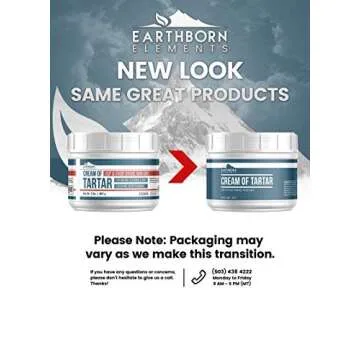 Earthborn Elements Cream of Tartar (2 lb), Baking Ingredient, Non GMO