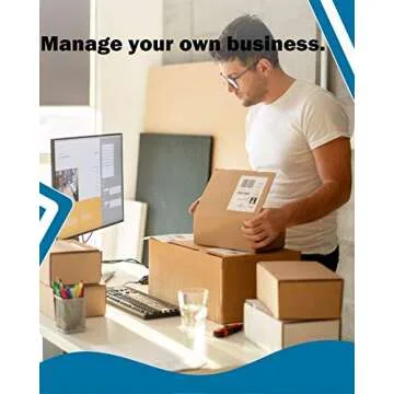 4"x 6" Thermal Labels, Thermal Shipping Labels, Thermal Label Printer Paper Compatible with 4XL, UPX, Ebay, 4"x 6"Shipping Labels for Munbyn, Rollo, Phomemo, Zebra, 500 Labels/roll