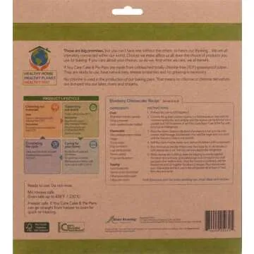 If You Care FSC Certified Paper Cake and Pie Baking Pans, 4-Count