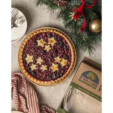 If You Care FSC Certified Paper Cake and Pie Baking Pans, 4-Count