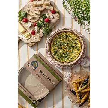 If You Care FSC Certified Paper Cake and Pie Baking Pans, 4-Count