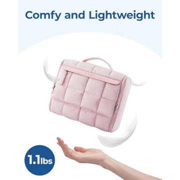 BAGSMART Travel Toiletry Bag for Women - Spacious Organizer