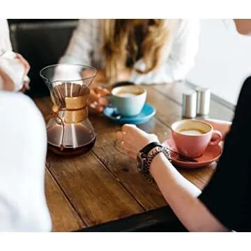 AGOGO Pour Over Coffeemaker Set Classic Series with Filter 8 Cups