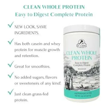 Mt. Capra Clean Whole Protein | Goat Protein for Muscle Growth