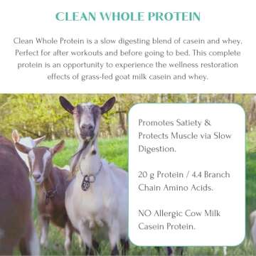 Mt. Capra Clean Whole Protein | Goat Protein for Muscle Growth