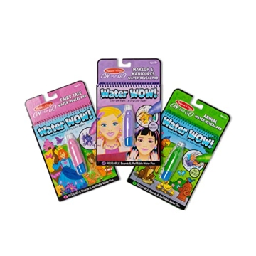 Melissa & Doug Reusable Water-Reveal Activity Pads for Kids