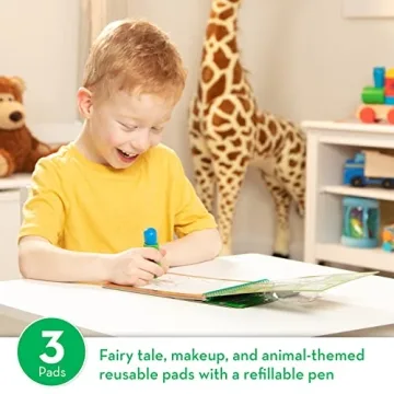 Melissa & Doug Reusable Water-Reveal Activity Pads for Kids