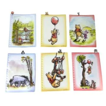 Innovative Designs Disney Winnie the Pooh Tab Journal Notebook, Spiral Bound, 144 Lined Pages, 8 x 7 inches