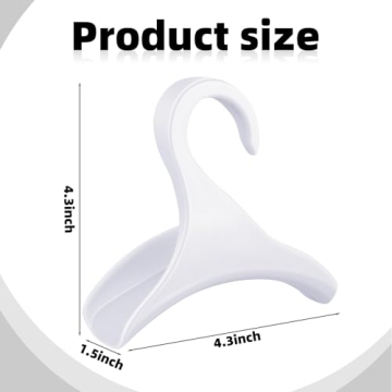 Maitys 18 Acrylic Purse Hangars - Elegant Handbag Organizer